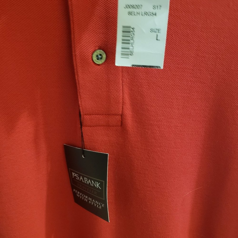 Jos. A. Banks Men's Short Sleeve Polo Shirt NWT - Picture 3 of 3